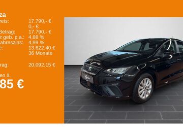 Seat Ibiza 14.741 km 17.800 &euro; Kaiserslautern 67657