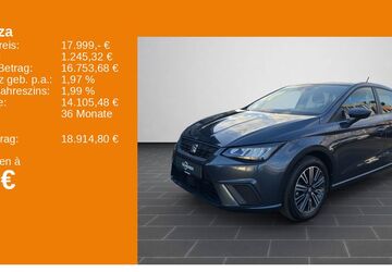 Seat Ibiza 16.299 km 16.990 &euro; Kaiserslautern 67657
