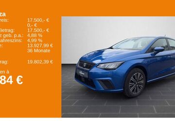 Seat Ibiza 16.272 km 17.400 &euro; Kaiserslautern 67657